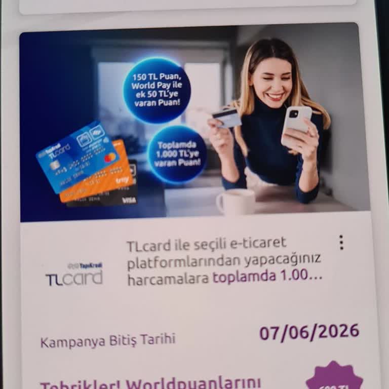 Yapı Kredi Bankası Telecard Puanlarım Yansımıyor Ve Müşteri Hizmetleri Sorunu Çözmüyor