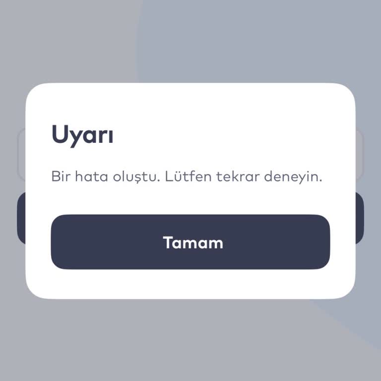 İstanbulkart Mobil Uygulamasında Giriş Yapamama Ve Bakiye Görülememe