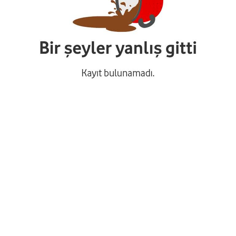 Vodafone Yeni Hat 750 TL Migros Kampanyasında Kayıt Bulunamadı Hatası