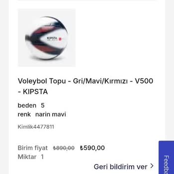 Garanti Kapsamındaki Voleybol Topu İçin İnceleme Ve Ücretsiz Değişim Talebi