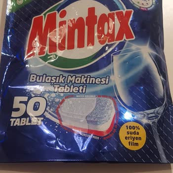 Mintax Tabletleri Bulaşıkta Lekeler Ve Koku Bırakıyor, Ürün Değişikliği Talebi