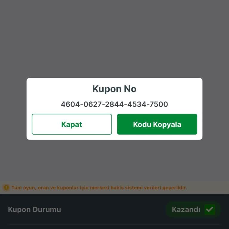İddaa Kuponlarım Maç Sonrası Keyfi İadesi Ve Açıklama Talebi