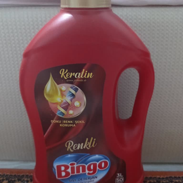 Renkli Bingo Sıvı Deterjanı Çamaşırda Yağ Lekesi Bırakması Ve Kıyafet Kaybı