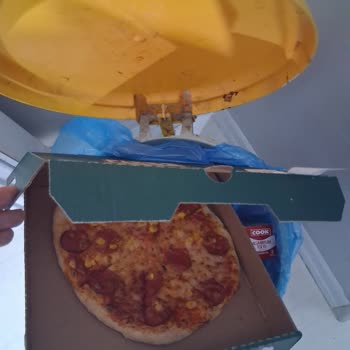 Trendyol Yemek Hijyenik Olmayan Açık Kutulu ve Soğuk Pizza İçin İade Reddi