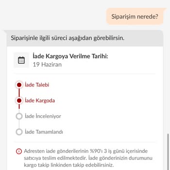 İade Sürecindeki Gecikme Ve Kargo Takip Sorunu
