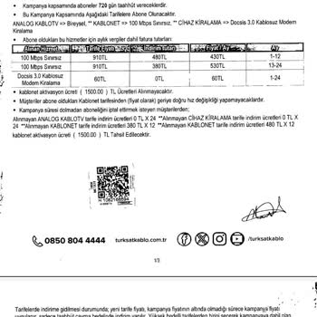 Kablo Net’te Taahhüt Süresi Yanlış Gösteriliyor, Müşteri Hizmetleri Cevapsız