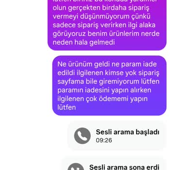 Bulem Butik'ten Sipariş Gelmedi, 1.214 TL İade Talebi