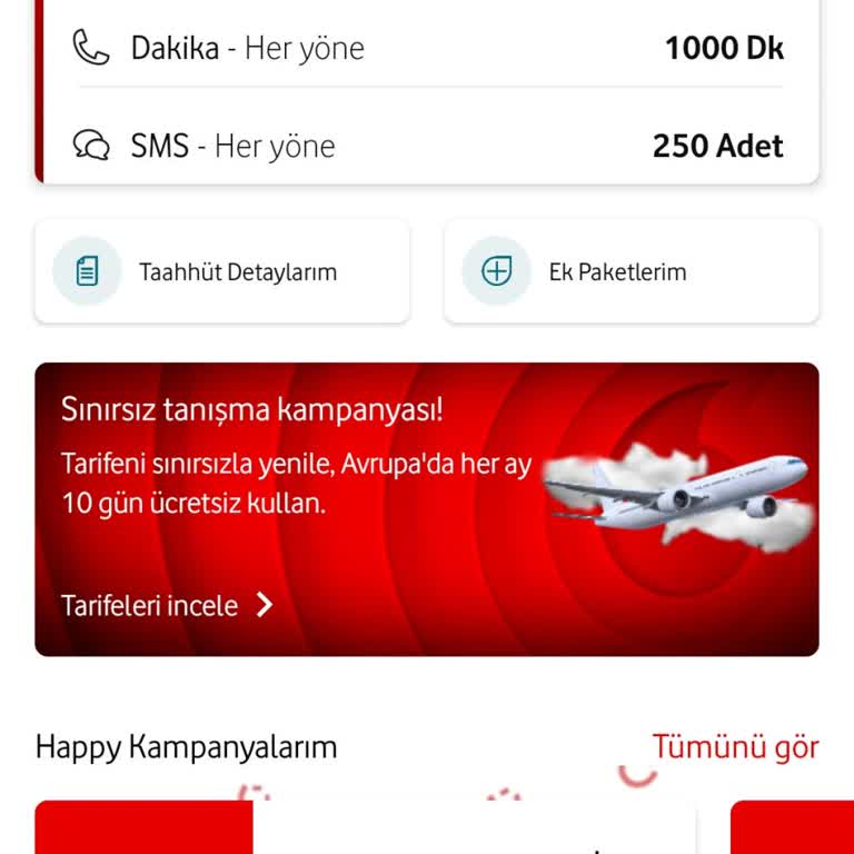 Vodafone Yenileme Teklifinde Fiyat Şoku