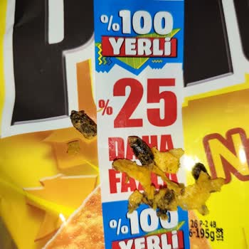Patos Nachos Cipsinde Yabancı Cisim Bulunması Ve Gıda Güvenliği Endişesi