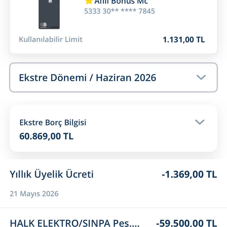 Yıllık Kart Aidatının Geri Ödenmemesi Ve Açıklama Talebi