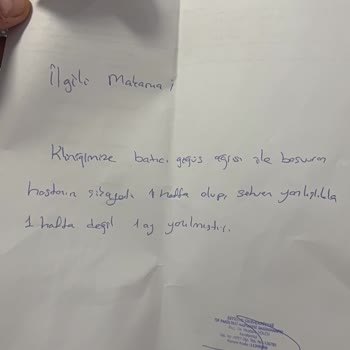 Sigortam Hatalı Veri Girişi Nedeniyle Reddedildi, Doktorun Düzeltmesi Kabul Edilmedi