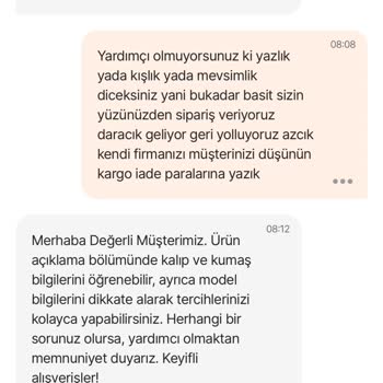 Müşteriyi Yanıltan Soru-Cevap Ve Eksik Ürün Bilgileri