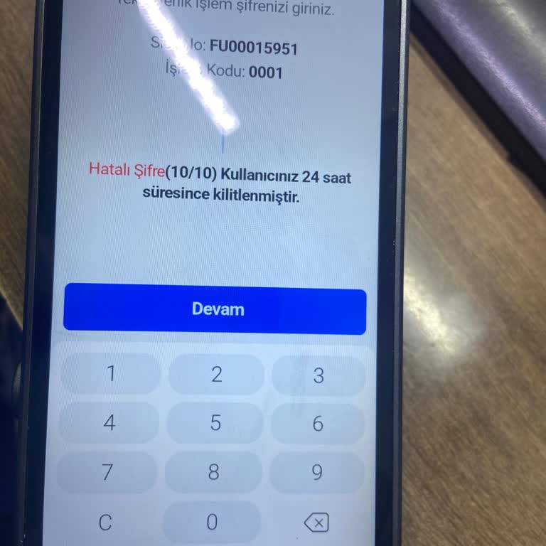 POS Cihazı Kilitlenmesi Ve Destek Hatası İşiniz Durduruyor