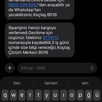 Kargo Bilgileri Çelişkili, Siparişim 21 Gün Boyunca Kargoya Verilmedi