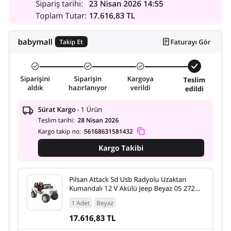 N11 Fatura Yok, Garanti Kullanamıyorum