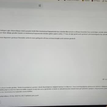 Garanti Kapsamında Çözülmeyen Klavye Sorunu Ve Serviste Oluşan Çatlak