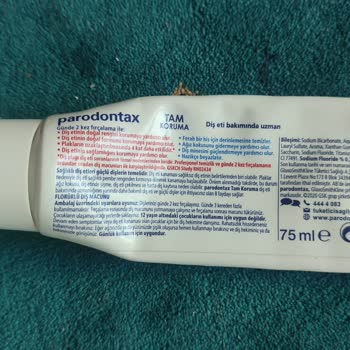 Parodontax Diş Macunu Yetersiz Doldurulmuş Olarak Satıldı