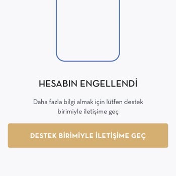 Caffé Nero Hesabım Engellenmiş!