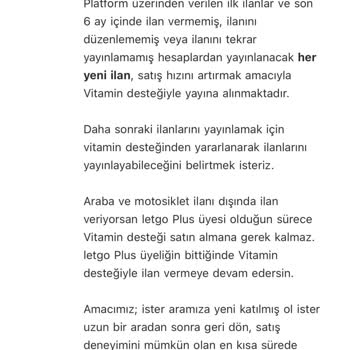 Letgo’da Vitamin Ücreti Zorunlu Kılınması ve Yanıltıcı Bilgilendirme