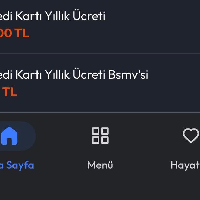 Haksız Kart Aidatı İadesi Ve İptali Talebim