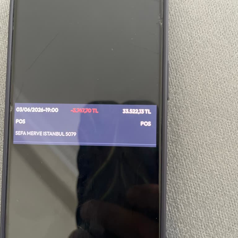 İade Edilen 3.747 TL Hesaba Yansımıyor