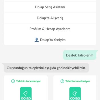 Trendyol Dolap'ta Yanıltıcı Komisyon Bildirimi Ve İade Talebi