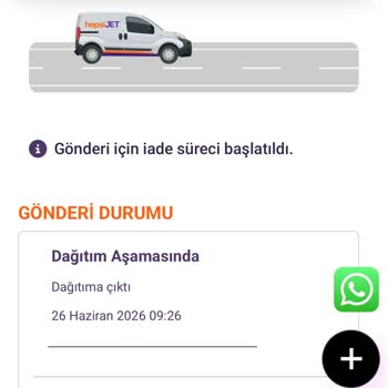 Güncellenen Adrese Gönderilmeyen Sipariş Ve Açıklamasız İade