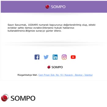 Sompo Sigorta’nın Sahte Takip Çağrıları Ve Kişisel Bilgi Güvenliği İhmali