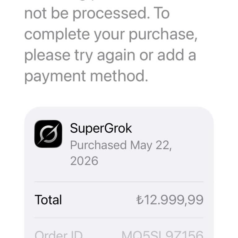 Grok Free Trial Turned Into an Unauthorized Yearly Subscription