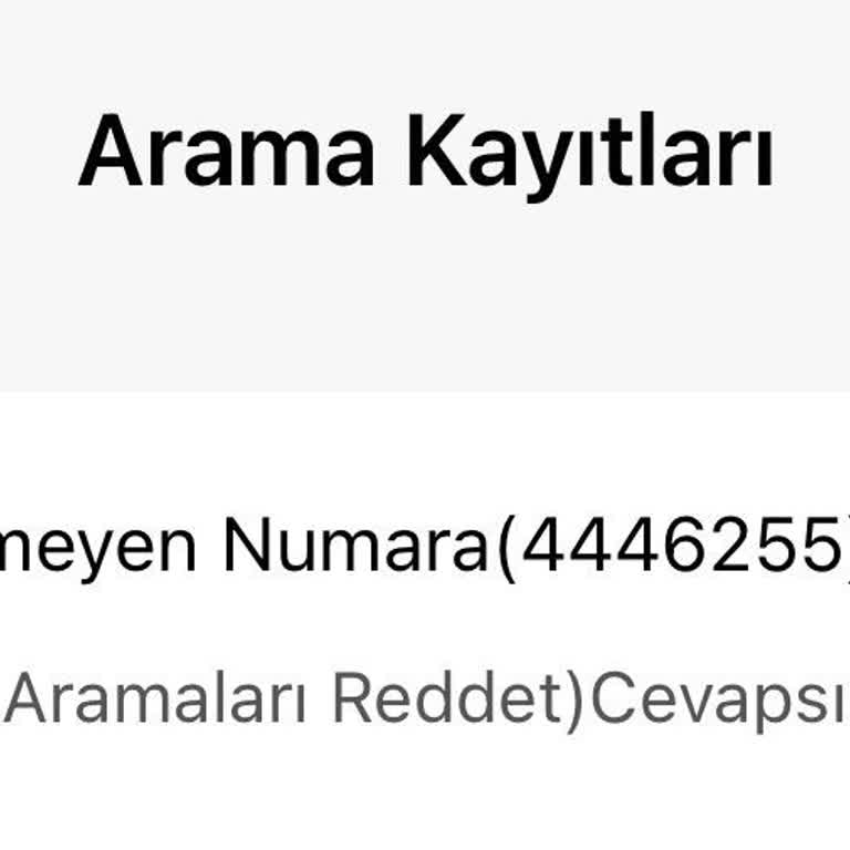 Ck Enerjiden Gelen Gereksiz Aramalar Çocuğumun Saatindeki Numarayı Rahatsız Ediyor