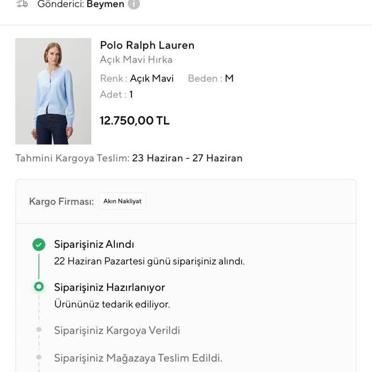 Beymen Online Siparişimde Kargo Gecikmesi Ve İptal İmkansızlığı