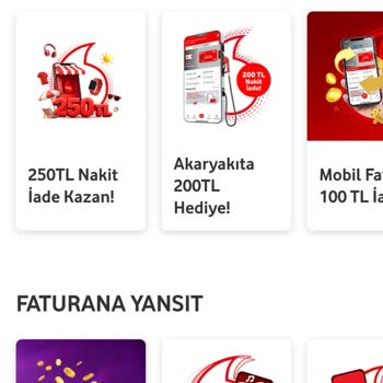 Vodafone'da Happy Kampanyalarına Erişememe
