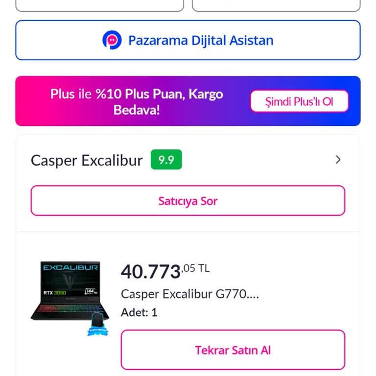 Pazarama’da Sipariş İptali Ve Açıklama Eksikliği