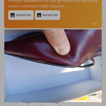 Bambi Topuklu Ayakkabıda Taban Açılması Ve İade Talebi