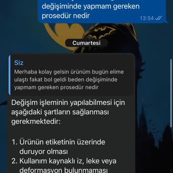 İron Athletic Club’tan Beden Değişimi Talebine Cevap Yok