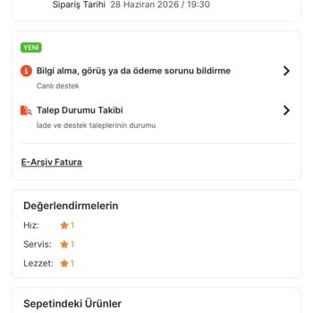 Migros Yemek'te Teslim Edildi Görünen Siparişim Ulaşmadı, Müşteri Mağduriyeti Ve Para İadesi Talebi