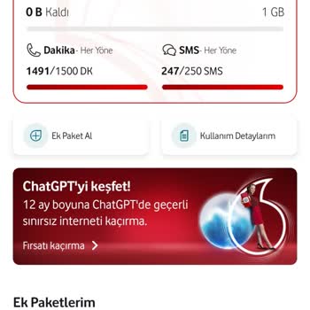 Vodafone'da Yanlış Paket Tanımlaması Üç Ay Süreyle Aşırı Fatura Oluşturdu