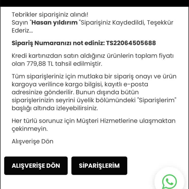 Kargo Takip Kodu Hatası Ve Cevapsız Müşteri Hizmeti