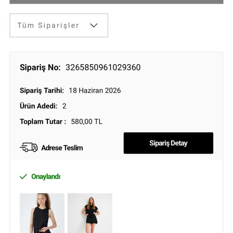 Koton'da Siparişim Onayda Kaldı Kargoya Verilmedi Ve İptal Ettim