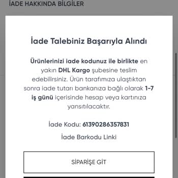 İade İşlemlerinde DHL Ve Aras Kargo Çelişkisi Ve Müşteri Hizmetlerinin Yetersizliği