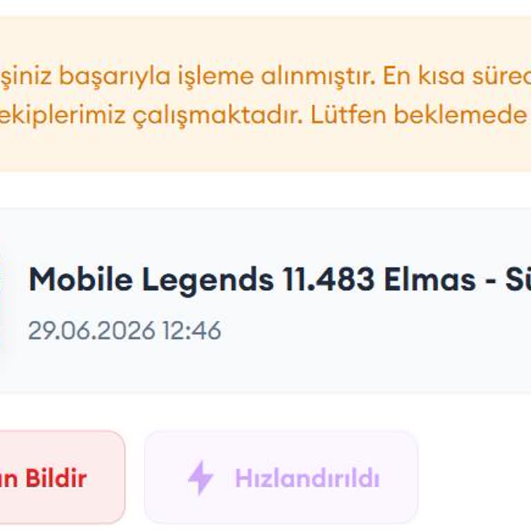 Akcepin.com Üzerinden Alınan Mobile Legends Elmasları Teslim Edilmedi, İade Talep Ediyorum