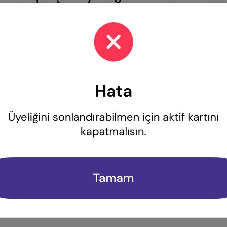 Hesabımı Kapatamıyor Ve Bakiyemi Kullanamıyorum