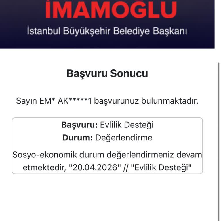 Nikah Öncesi Evlilik Desteği Başvurusunun Değerlendirme Aşamasında Kalması Ve Bilgi Eksikliği