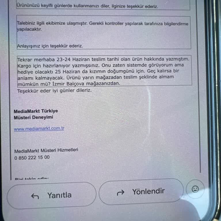 Teslim Edilmediği Görünen Ürün Ve Sürekli İletişimsizlik Nedeniyle Yaşadığım Mağduriyet