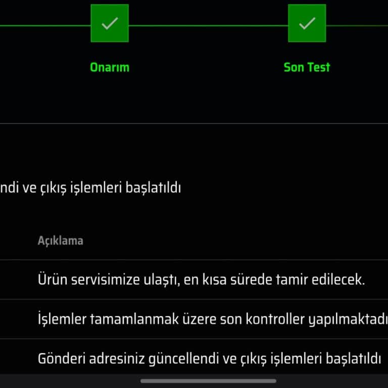 Touchpad Arızasıyla Geri Dönen Laptop Ve Geciken Kargo Süreci