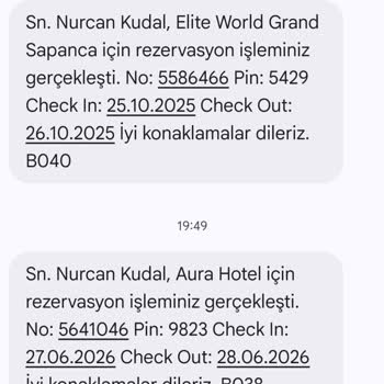 Ödenen Tutar Otelz Tarafından Otele Aktarılmadığı İçin Konaklama Reddedildi