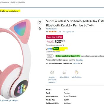 Amazon’da “Ertesi Gün” Sözünün Boş Düşmesi Ve Yetersiz Müşteri Hizmeti