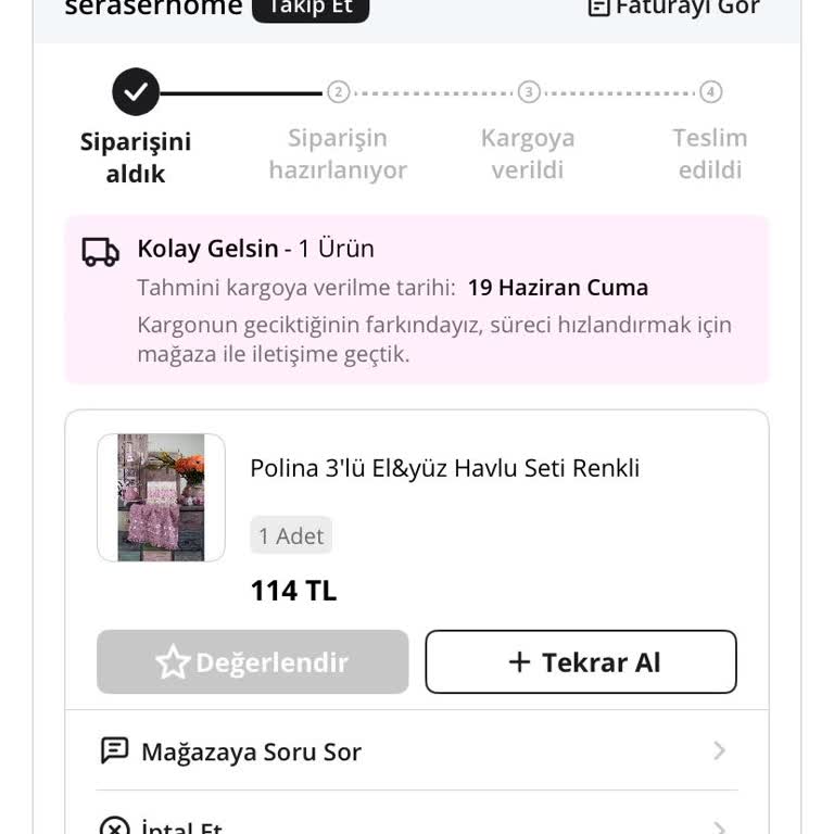 Siparişimin Gecikmesi Ve Fiyat Artışı Nedeniyle Mağdur Oldum