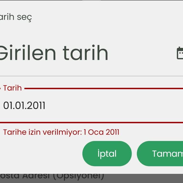 Doa | Doa.gov.tr Uygulamasında 18 Yaş Altına Girişin Yasak Olması