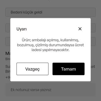 Yanıltıcı Görseller Ve Uyumlu Olmayan Cibinlik İçin Ücret İadesi Talebi